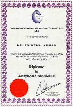 Diploma in Aesthetic Medicines